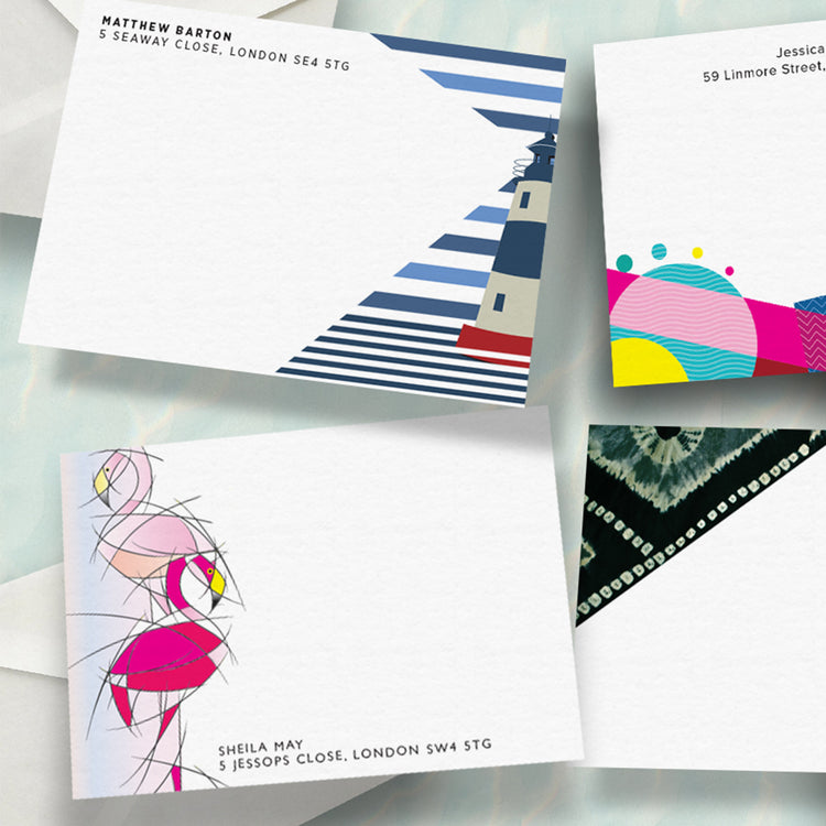 Personalised Notecards - Designer