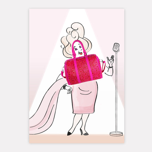 Bag Lady in Pink
