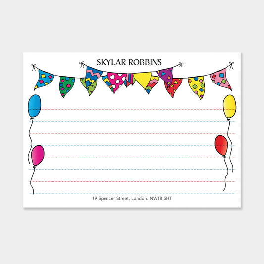 Bunting and Balloons