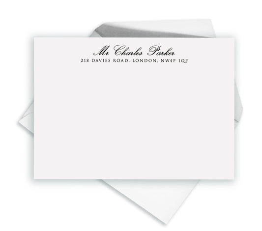 Classic Combination Personalised Notecards