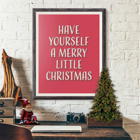 Merry Little Christmas | Print